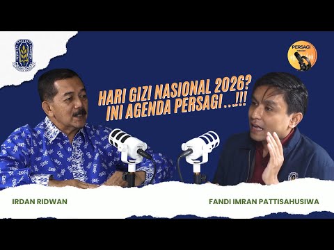 Hari Gizi Nasional 2026?? Ini Agenda PERSAGI Kabupaten Banyuwangi!!! | PERSAGI Kabupaten Banyuwangi PODCAST Eps. 16